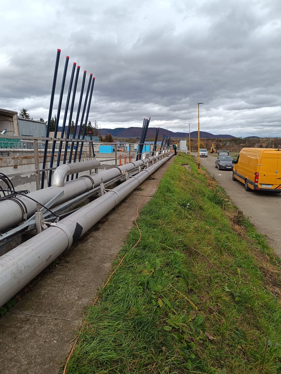 Nerezové potrubia pre čistiareň odpadových vôd – fotka 5